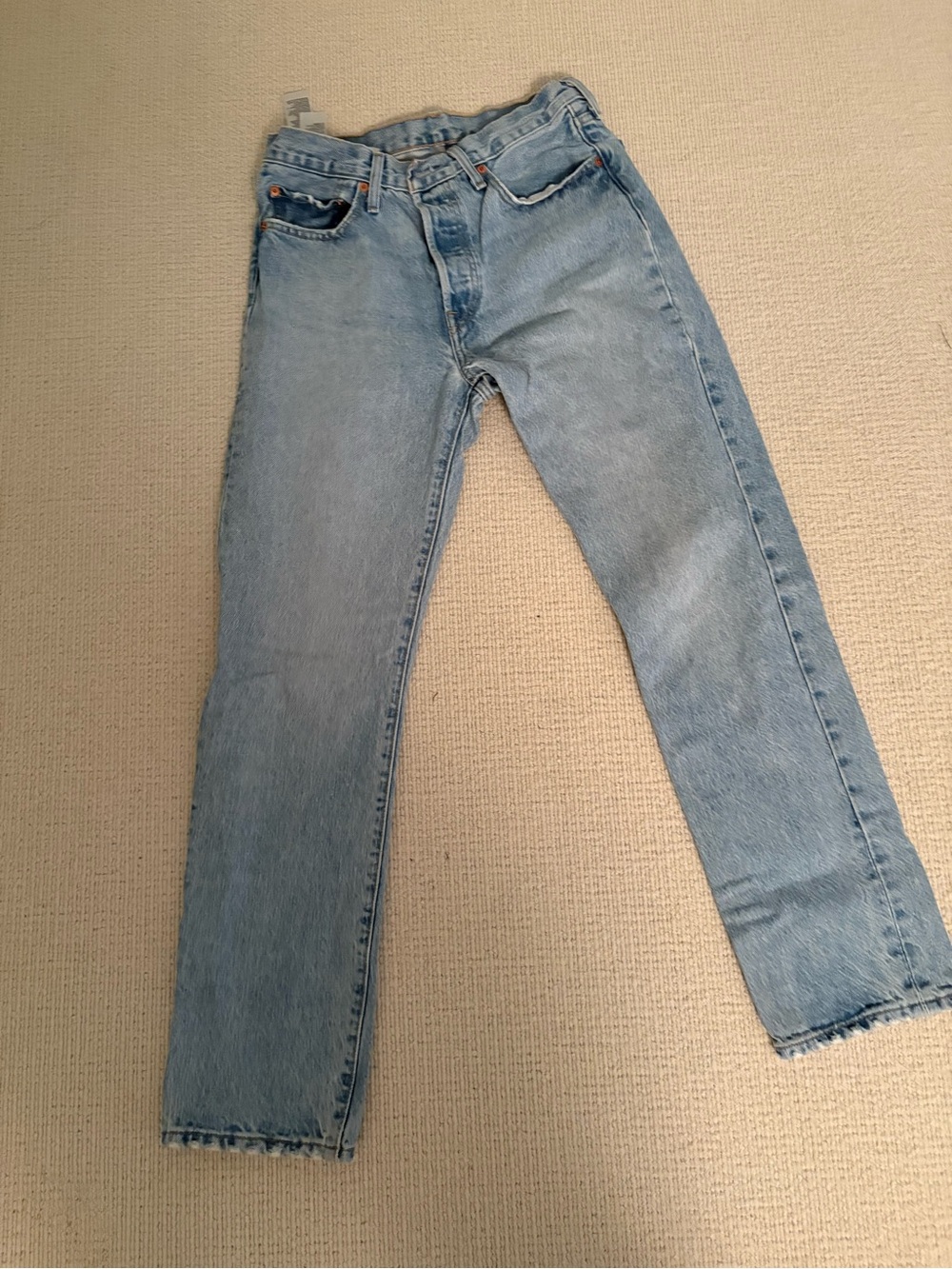 Levi's Women's Light Blue Straight Leg Jeans